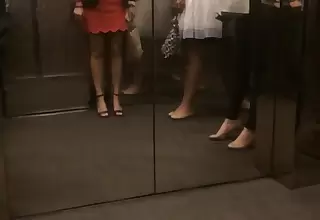 Business girls legs
